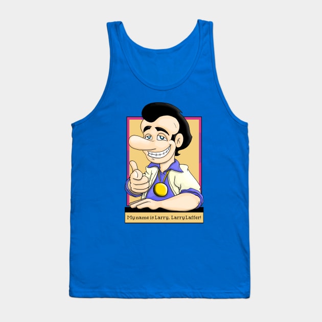 My name is Larry Tank Top by WarioPunk